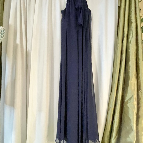 JBS Navy Evening Dress Halter Jumper - Picture 6 of 15
